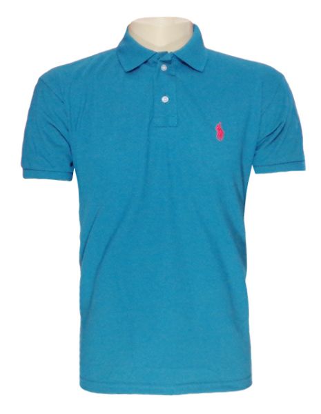 Camisa Polo Ralph Lauren Azul Petróleo MOD:71156