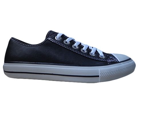 Tênis All Star Couro Sintético Preto MOD:10538