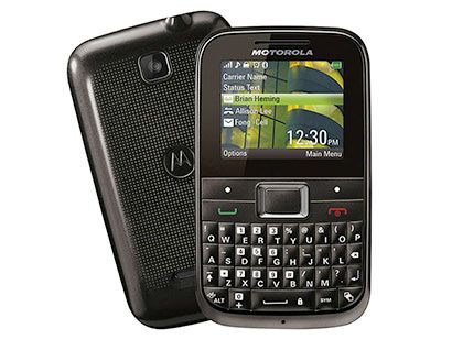 Celular Motorola EX108 Teclado Qwerty Cartão 2GB- DESBLOQ.