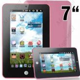 Tablet 7 Wifi 800mhz / 256mb Ram 4gb Rosa